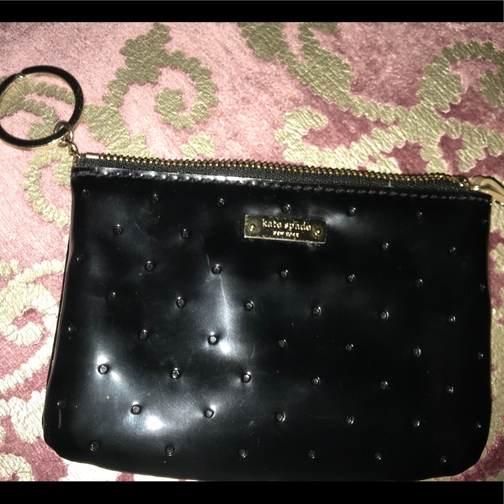 Kate Spade patent leather coin purse/ card holder